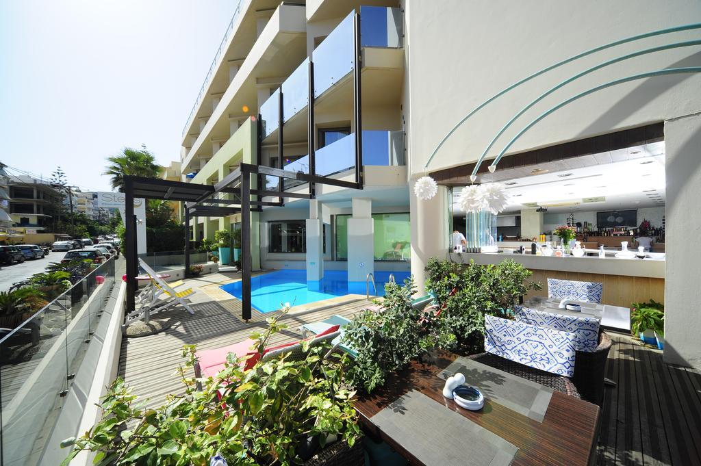 Steris Elegant Beach Hotel & Apartments Rethymnon Exterior foto