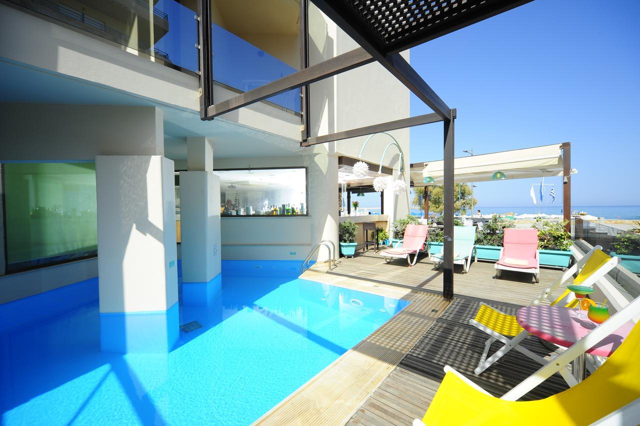 Steris Elegant Beach Hotel & Apartments Rethymnon Exterior foto
